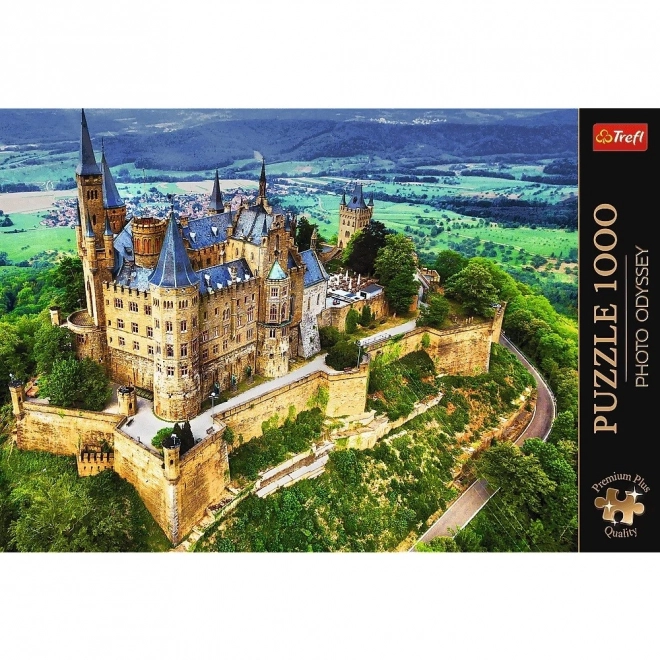 TREFL Puzzle Premium Plus Photo Odyssey: Hrad Hohenzollern, Německo 1000 dílků