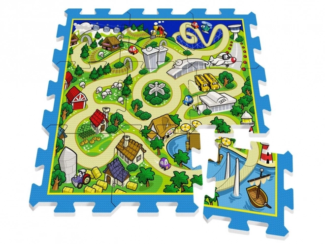 Piankové puzzle Ulička závody