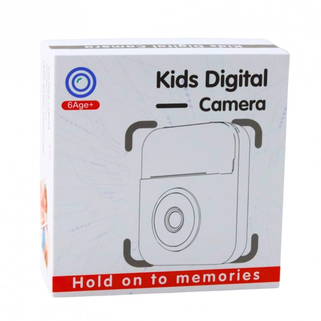 Dětský digitální fotoaparát s okamžitou tiskárnou