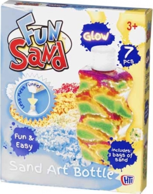 Pískové umění v láhvi Fun Sand
