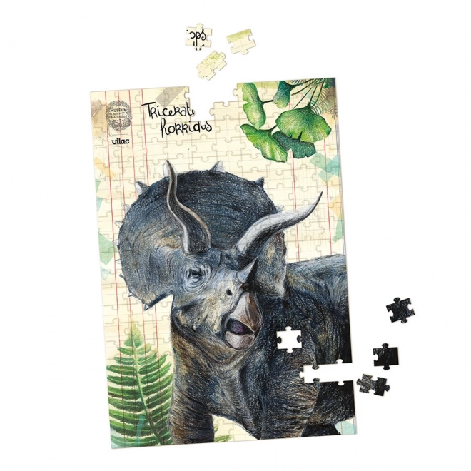 Vilac sada tří puzzlí s dinosaury
