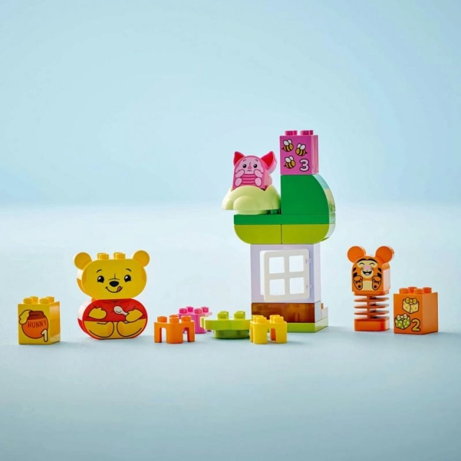 Kostky Duplo Narozeninová oslava Medvídka Pú