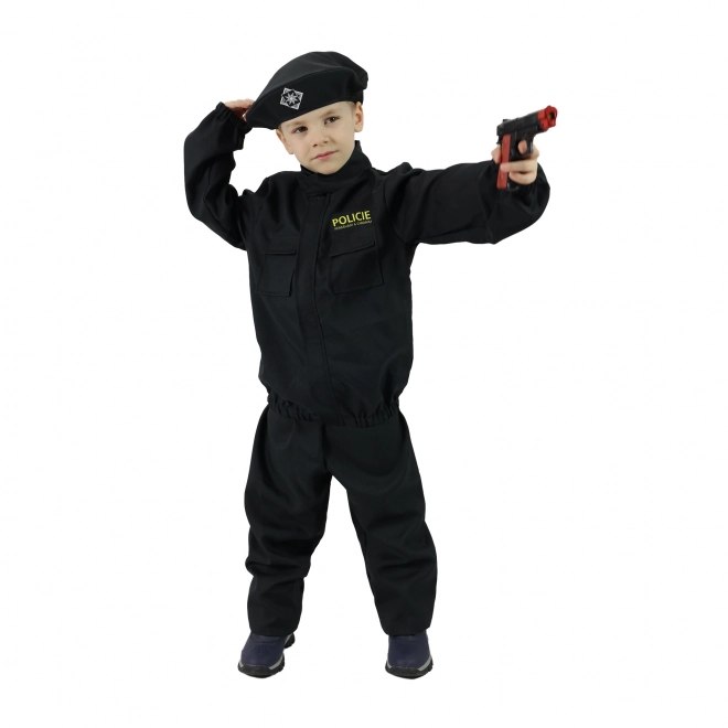 Dětský kostým policista s českým potiskem