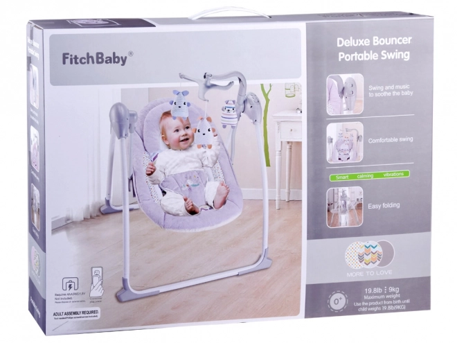Elektrická dětská houpačka Yokomisiada