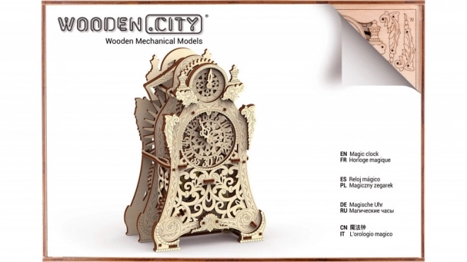 Kouzelné hodiny 3D puzzle
