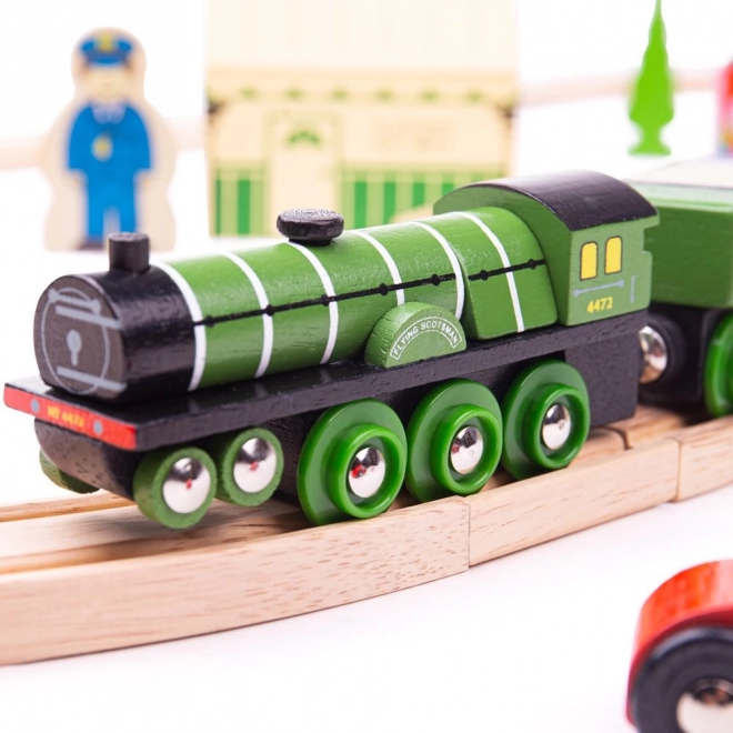Dřevěná vláčkodráha Flying Scotsman