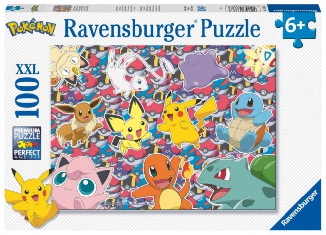 Skládačka Pokémon 100 dílků