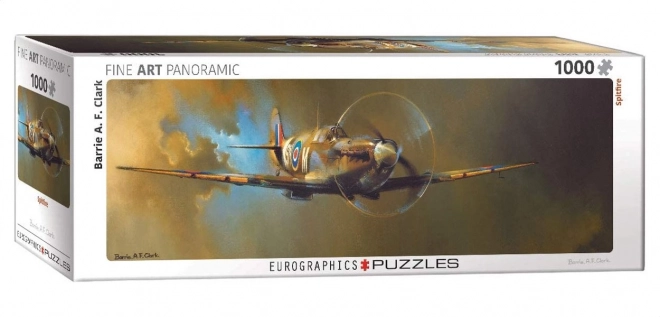 EUROGRAPHICS panoramatické puzzle Spitfire – 1000 dílků