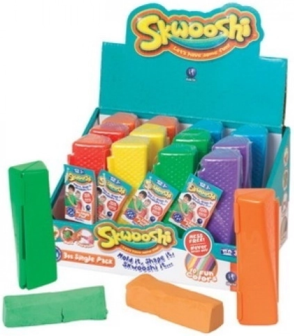 Skwooshi modelovací hmota – sada 8×84 g v displeji