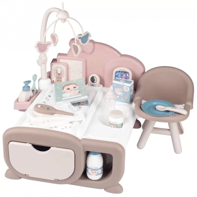 Smoby Baby Nurse Cocoon Hrací centrum s panenkou