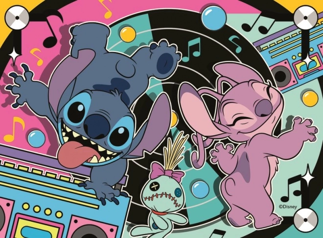 Ravensburger disney: stitch zábavné aktivity puzzle set 4v1