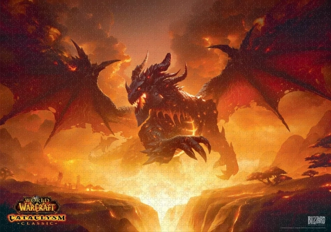 Puzzle World of Warcraft: Cataclysm 1000 dílků
