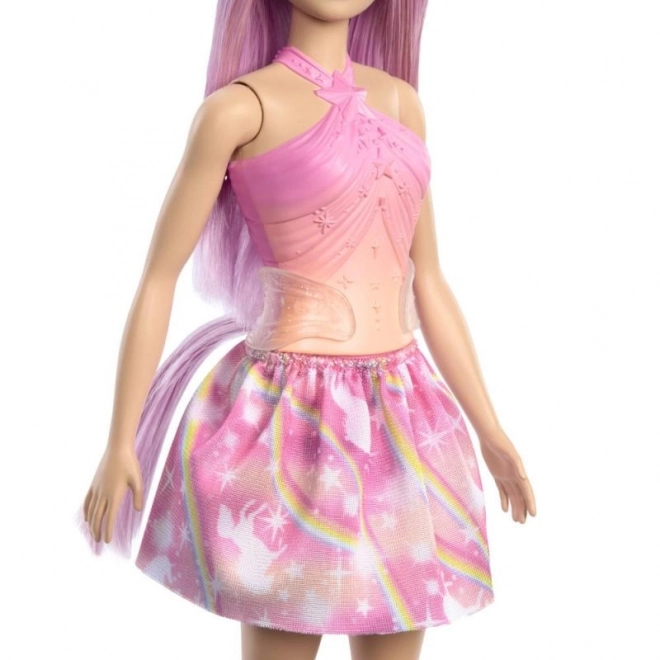 Barbie pohádková víla jednorožec – Modrý obleček