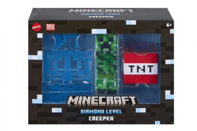 Minecraft Creeper diamantová úroveň