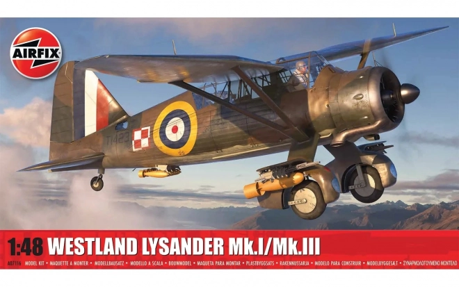 Model letadla Westland Lysander Mk.I/Mk.III 1/48