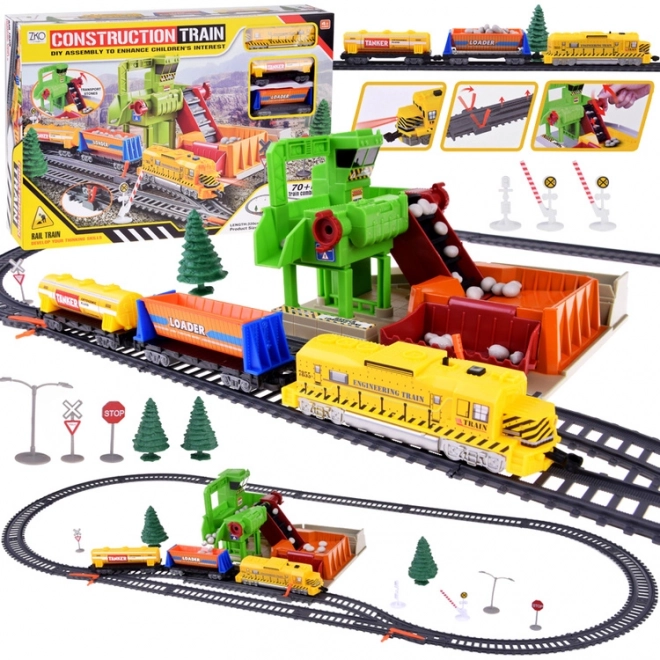 Velká elektrická vlaková dráha 320cm RC0627
