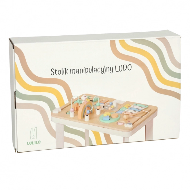 Dřevěný Montessori Stolek pro Děti Lulilo
