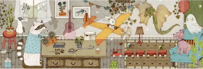 Puzzle DJECO Zvířátka - 100 dílků
