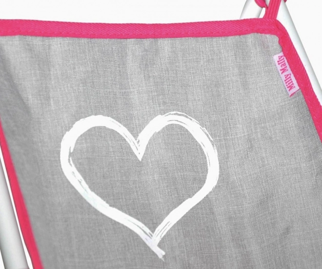 Kočárek pro panenky Milly Mally Julia Prestige Pink