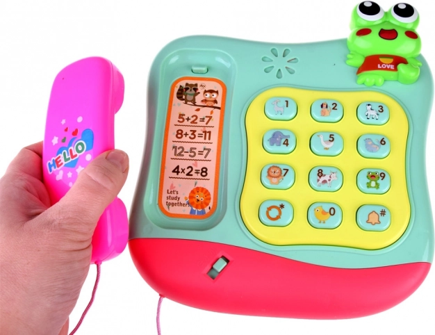 Barevný hudební telefon pro děti