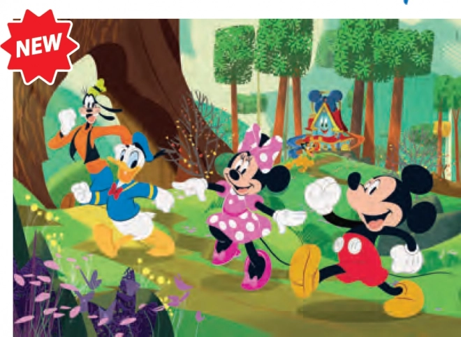 CLEMENTONI Puzzle Mickey a přátelé MAXI 104 dílků