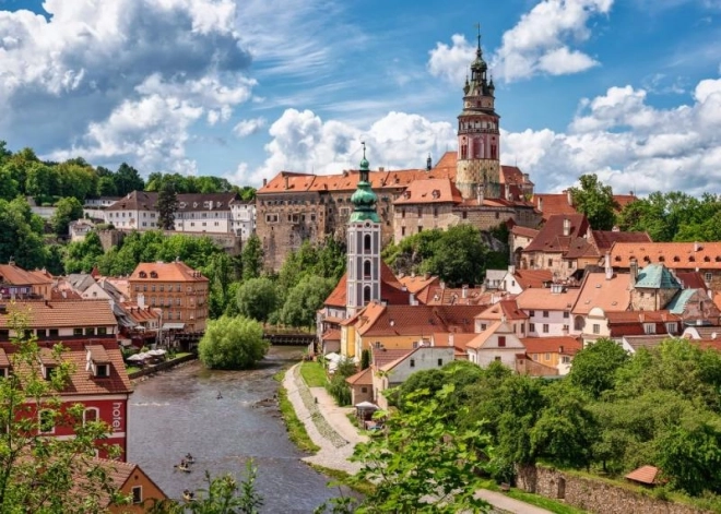Puzzle Český Krumlov 1000 dílků