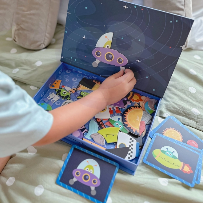 Magnetická Skládačka Vesmír - TOOKY TOY