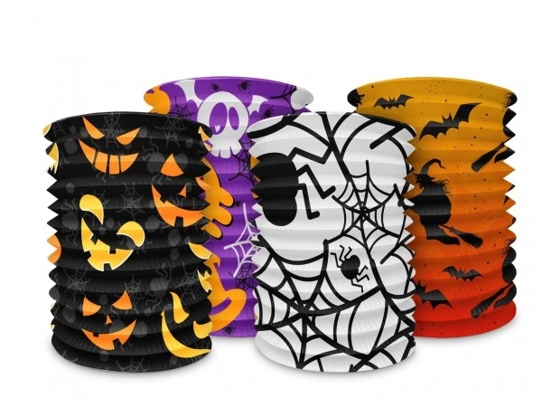 Lampion válec Halloween 15x15cm