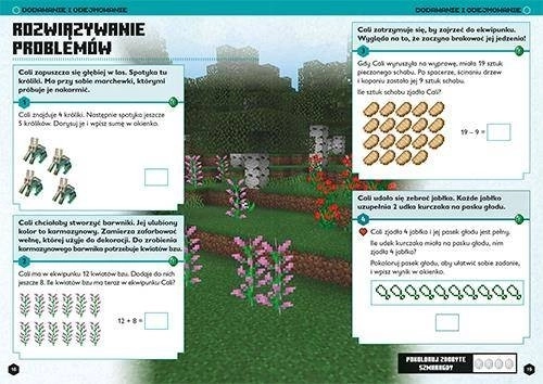 Minecraft: Velká kniha matematických mega úkolů pro děti 7+