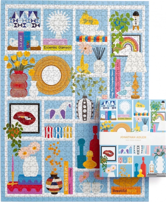 Puzzle Jonathan Adler - Shelfie 1000 dílků
