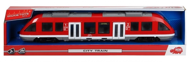 Vlak City s otevíracími dveřmi a střechou