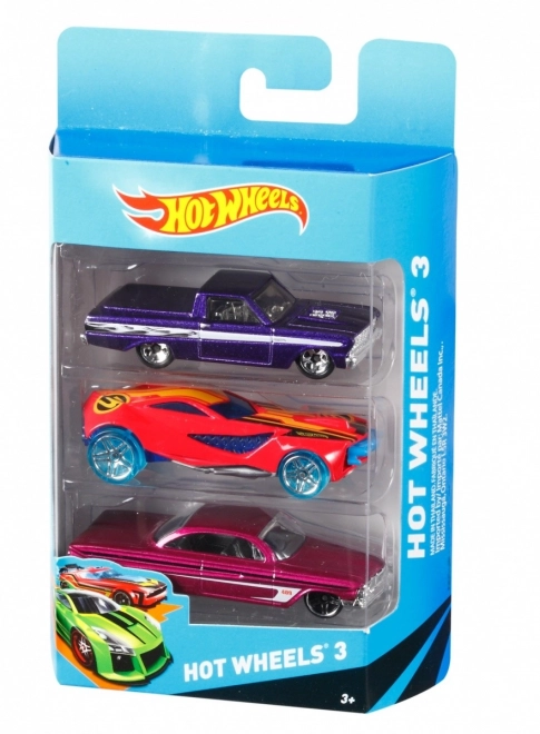 Hot Wheels autíčka sada 3 ks