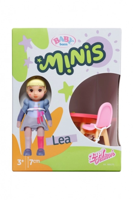 BABY born Minis Sada s narozeninovým stolem, židličkami a panenkou