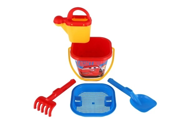 Sada na písek Auta plast 5ks 26x18cm v síťce 12m+ Wader