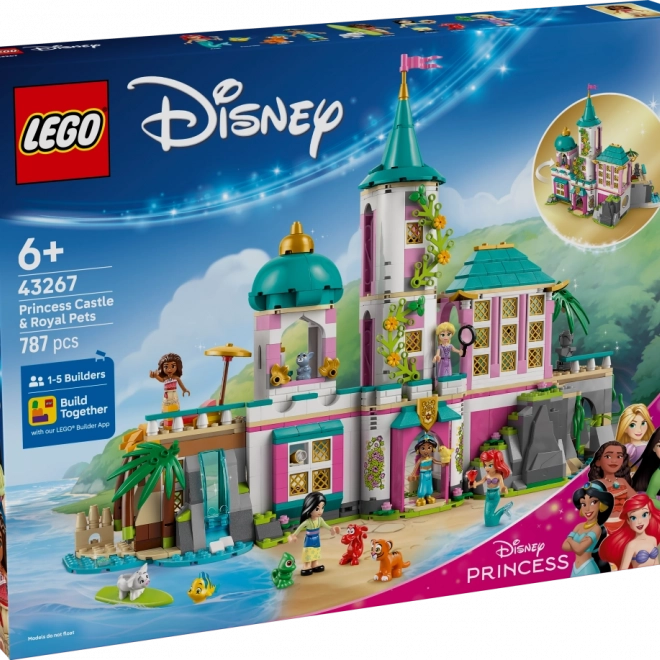 Hrad Princezen a Královští Domácí Mazlíčci LEGO Disney