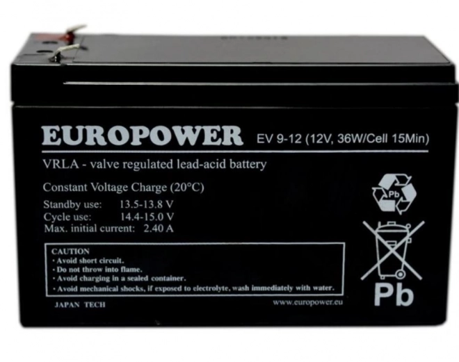 Akumulátor AGM EV 12V 9Ah