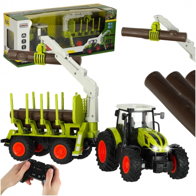 RC traktor s podnožníkem