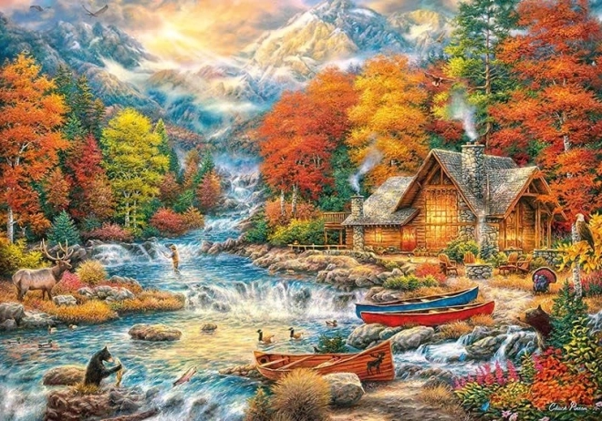 Puzzle Poklady ve volné přírodě 2000 dílků