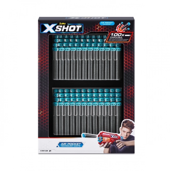 Sada pěnových nábojů X-Shot Excel 100 ks