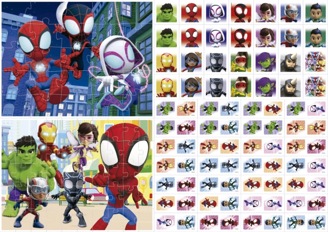 Soubor her Spidey a jeho úžasní přátelé 4v1