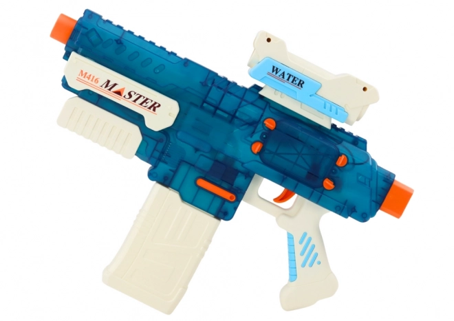 Vodní pistole M416 na akumulátor, 500 ml, dosah 8-10 m