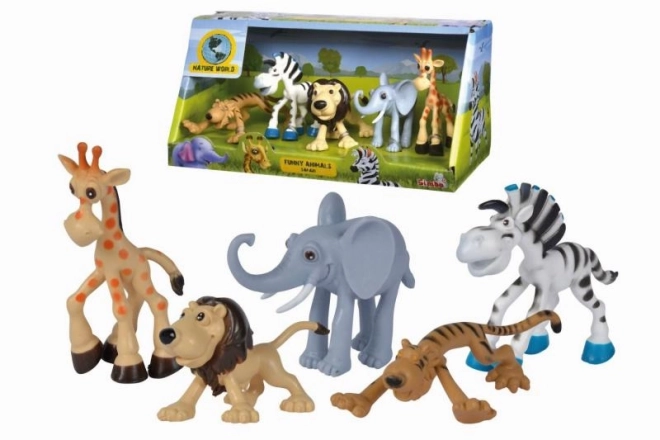 Veselá zvířátka safari