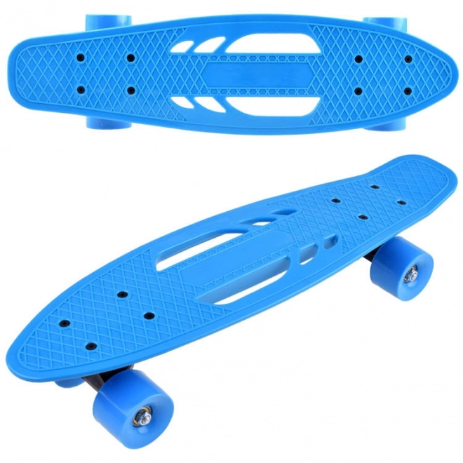 Dětská lehká děrovaná skateboardová fiska – Modrá