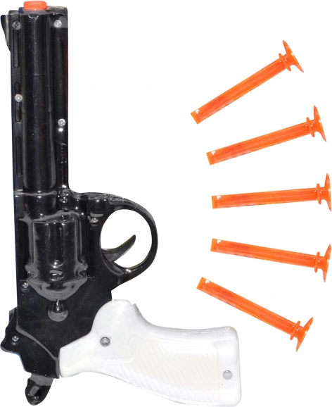 Pistole na šipky s přísavkami set 21 cm