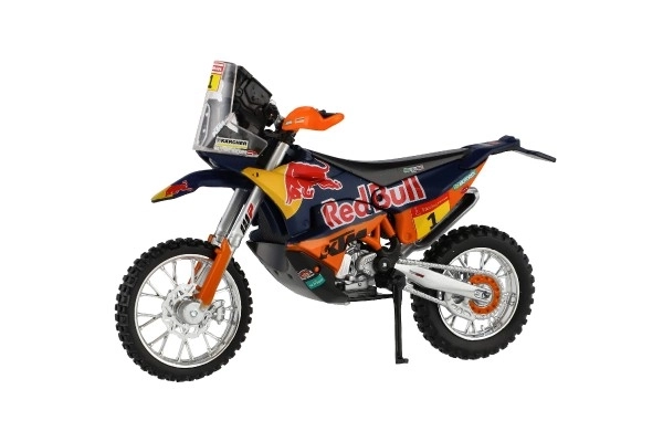 Bburago červený Bull KTM Rally Dakar 2019 motocykl 1:18