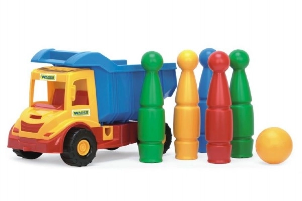 Vyklápěcí vůz Multi Truck s kuželkami