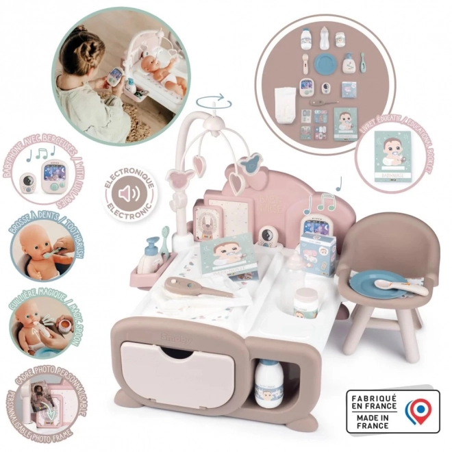 Smoby Baby Nurse Cocoon Hrací centrum s panenkou