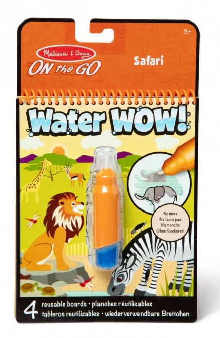 Safari Vodovky WaterWow Malovací Kniha pro Děti