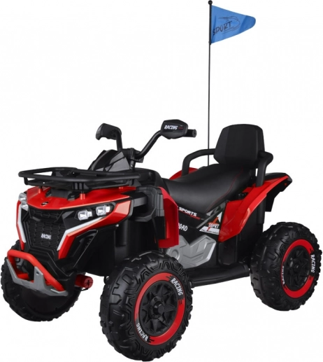 Dětská čtyřkolka na baterie 4x4 červená