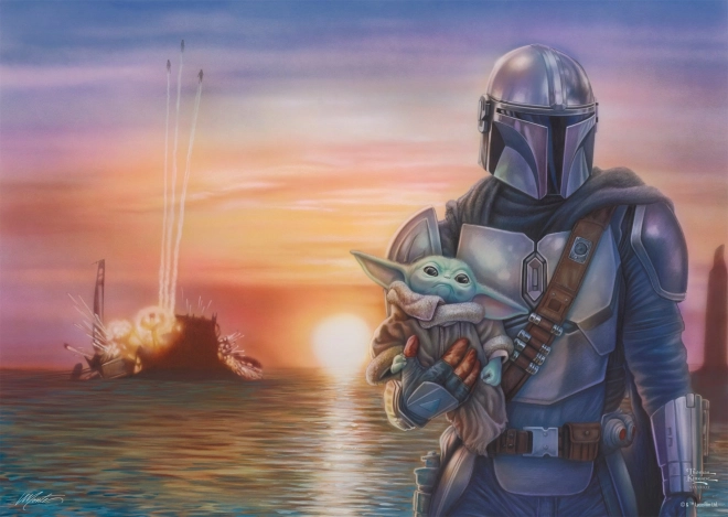 Puzzle Mandalorian: Nový směr 1000 dílků